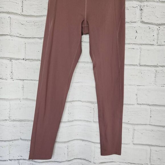 Girlfriend Collective Womens Earth Tone Compressive High-Rise Legging Size Large - Picture 3 of 10